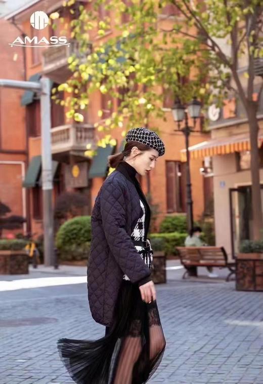 3楼阿玛施AMASS黑色棉衣 商品图0