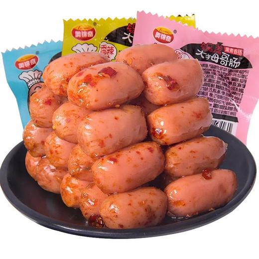 【9.9限时秒杀】奥锦奇大拇哥肠迷你火腿肠子弹肠锅盖香肠台式烤肠热狗肉休闲零食 商品图0