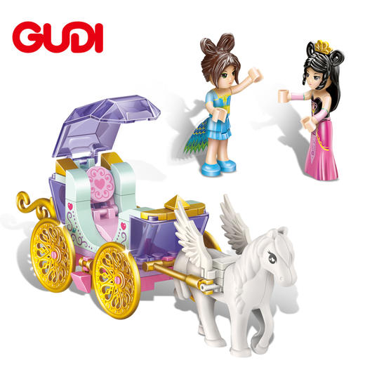 【古迪（GUDI）】新款叶罗丽正版授权拼装玩具 商品图2