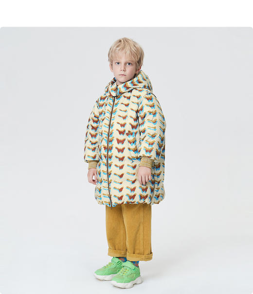 [江南布衣婴童]21冬装男女童婴幼儿长款羽绒服1L0C36420 商品图1