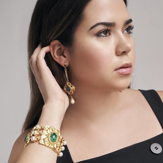 北京仓｜Ben Amun-Winifred-长款 耳环［美国设计师］ 商品图1