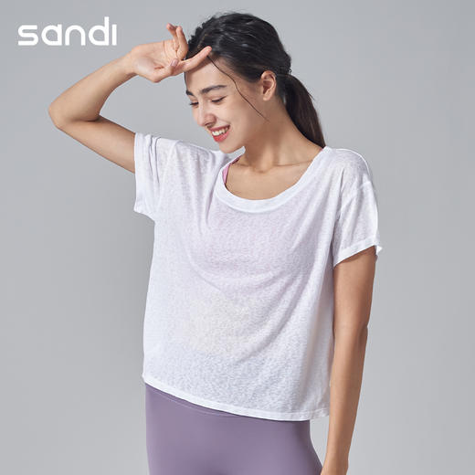 SANDI品牌短袖罩衫ST18003 商品图3