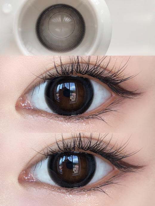 大直径黑瞳丨双高光黑·Clairecolor丨14.5mm（年抛/2片装） 商品图4