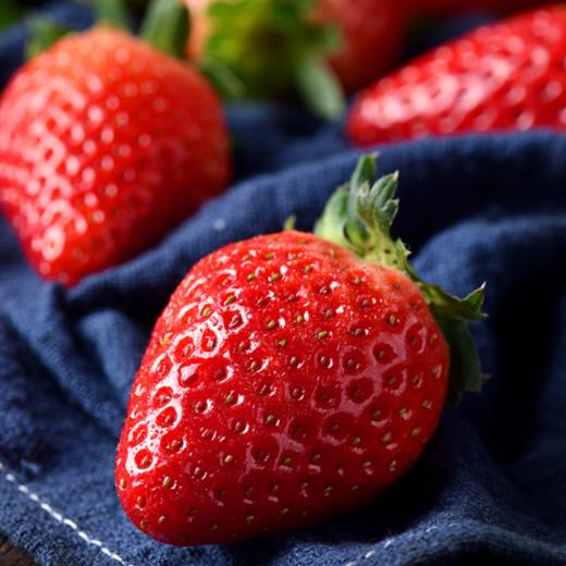 【12.23视频号】丹东九九草莓 整盒 红颜草莓 商品图0