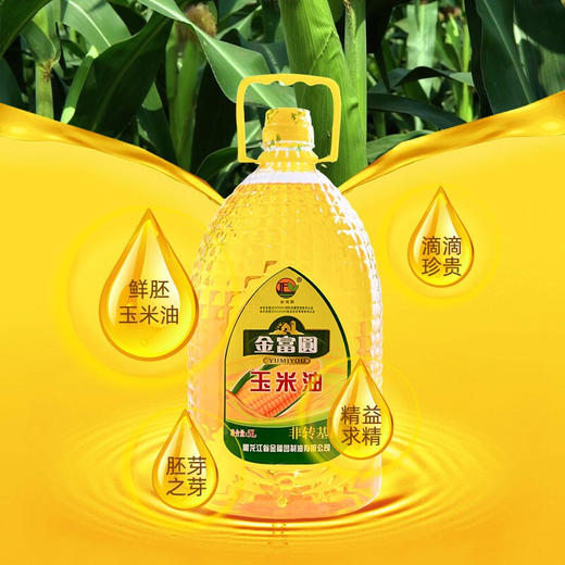 金富圆玉米油 食用油5L 商品图1