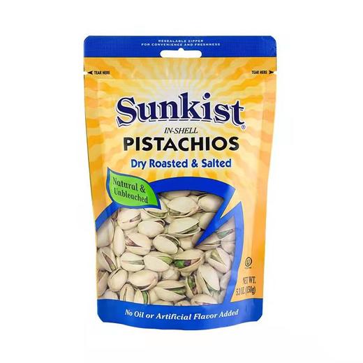 泰国新奇士干焗系列坚果 年货小零嘴/混合坚果150g/腰果160g/开心果150g 营养健康 059376/150435/059375 商品图3