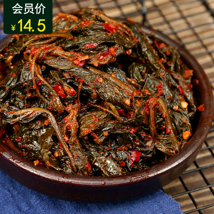 연변움깻잎무침延边地窖苏子叶泡菜245g