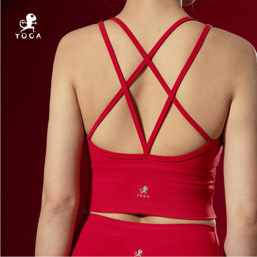 壁虎瑜伽【2112TZ127】裸感高弹瑜伽套装（有胸垫）【七十二小时发货】 商品图3