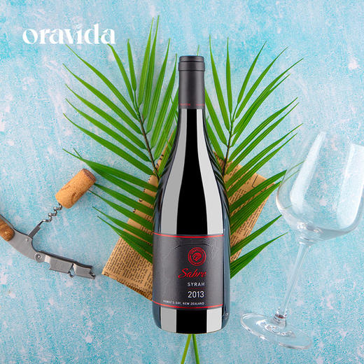 【女神节】圣剑西拉干红-oravida新西兰进口红葡萄酒2014*2瓶+赠800ml含气矿泉水2瓶 商品图3