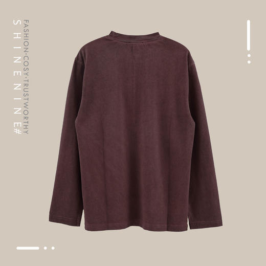 3T0299圆领长袖T恤 商品图3