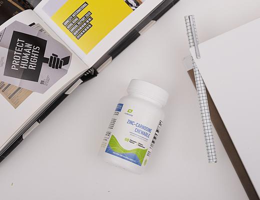 【香港仓发货-复合锌肌肽胶囊】新包装 Zinc-Carnosine 84mg 锌肌肽胶囊 60粒  维持胃液平衡 Purecise倍赛思 商品图2