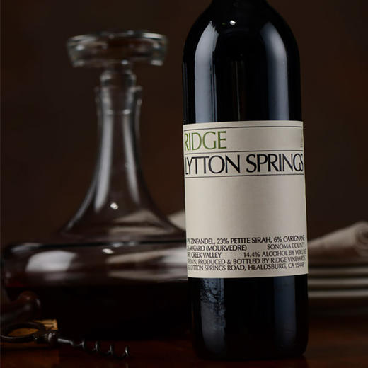 【WS百大第3】美国膜拜庄 高分百年老藤单一园！瑞园龙登泉红葡萄酒Ridge Lytton Springs Blend 2021 商品图4