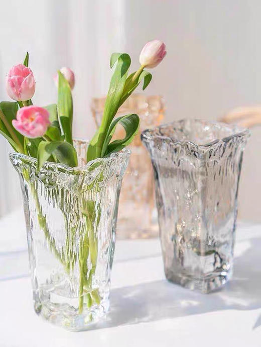 欧式西班牙ins风 透明玻璃花瓶花器 商品图13