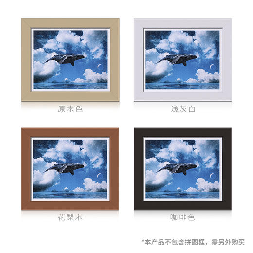 【折扣商品 不退不换】500片 平面拼图 塑料拼图 H2746 JeffreyHu-Whale of Sky 商品图2