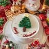 手绘圣诞树（进口淡奶油➕水果夹层）提前3小时预定 商品缩略图0