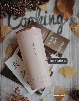 摩飞烧水杯电热水杯小型便携式旅行加热杯办公室水杯桌面保温杯MR6060觅食