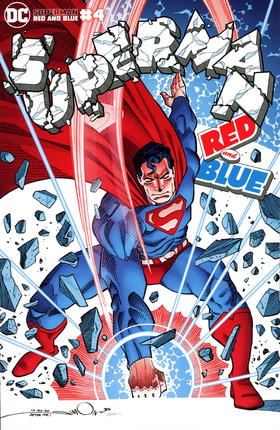 变体 超人 红与蓝 Superman Red & Blue