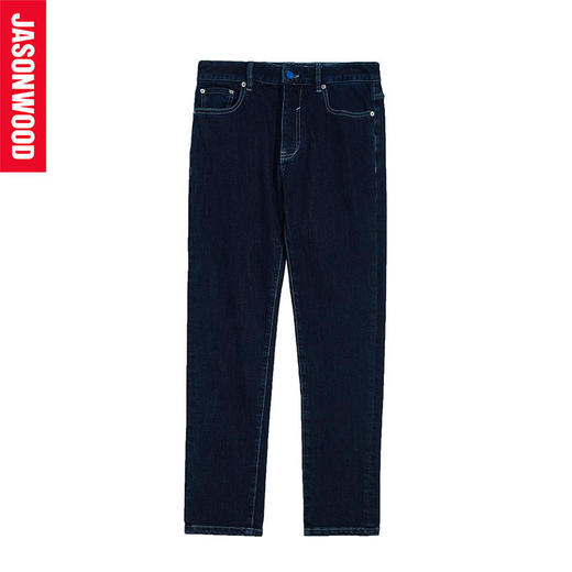 411117242  坚持我的  JASONWOOD   21年冬装新款  牛仔长裤 商品图2