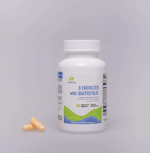 【活性复合B族】复合B族90粒三个月剂量  B Energized (专利活性叶酸+甲基B12) 复合B族 Purecise倍赛思 商品图6