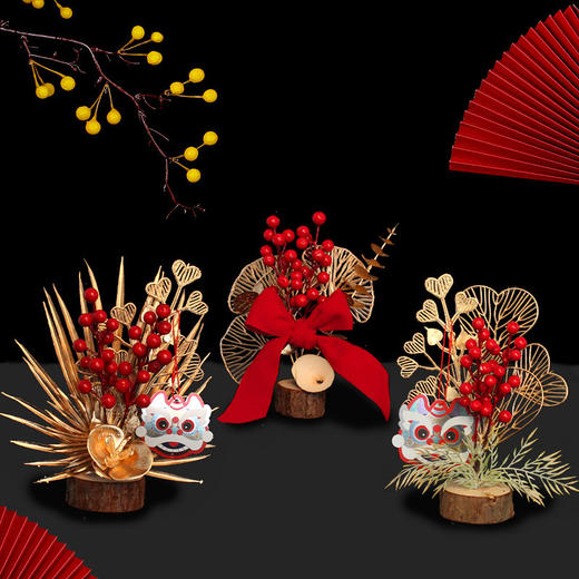 【喜迎新春，春节招财吉祥物】新年节日喜气装饰摆件 圣诞/新春/节日装饰品 满满仪式感！ 商品图1