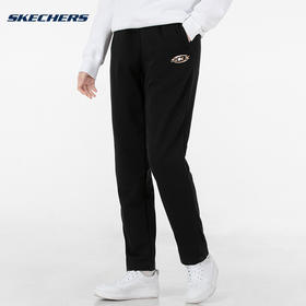 斯凯奇针织长裤女2022新款运动裤大码休闲裤子P122W010