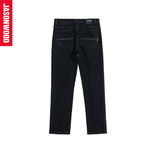 411117242  坚持我的  JASONWOOD   21年冬装新款  牛仔长裤 商品图5