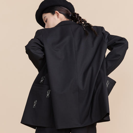 MIIDII谜底2022春新款高端系列简约帅气西服风衣外套女221GE0123 商品图2