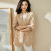 米思阳拼接通勤西装2021秋季新款个性简约小西服外套1869 商品缩略图0