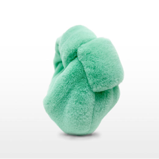 小C限定色毛绒手拿包「礼盒包装」打结云朵包 商品图2