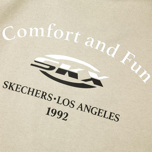 斯凯奇卫衣2022春新款男女同款宽松套头衫运动服P122U003 商品图4