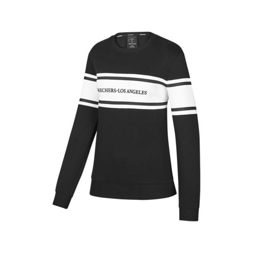 斯凯奇卫衣女2022新款拼接撞色套头衫运动服外套P122W002 商品图4