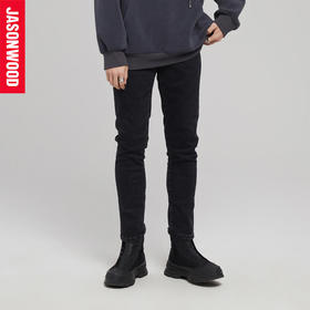 411117242  坚持我的  JASONWOOD   21年冬装新款  牛仔长裤