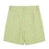 MIIDII谜底2022春新款摩登时尚千鸟格休闲短裤四分裤女221MK0062 商品缩略图4