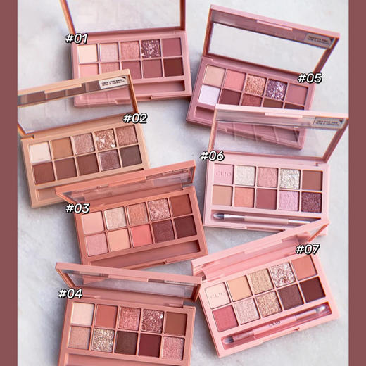 韩国Clio十色眼影盘 商品图1