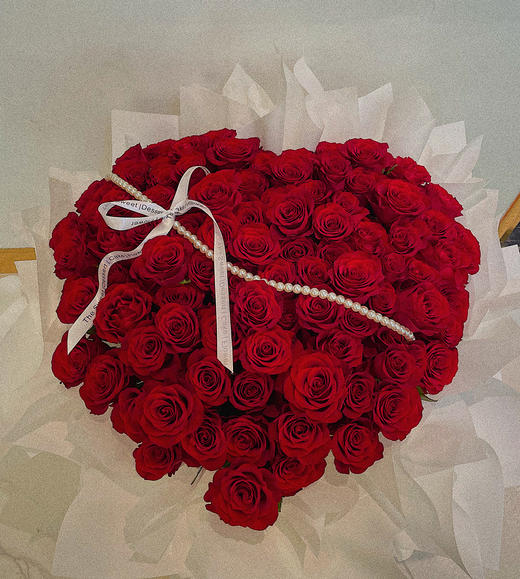 心形红玫瑰 · 花束 商品图1