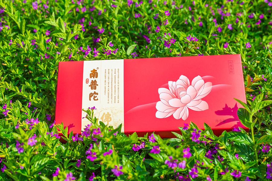 厦门特产 正宗 南普陀素饼 包装馅饼 零食 玫瑰花酥