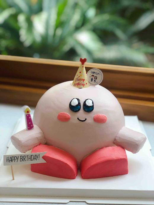 异形星之卡比奶油蛋糕 下单前请仔细阅读商品详情 商品图0