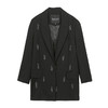 MIIDII谜底2022春新款高端系列简约帅气西服风衣外套女221GE0123 商品缩略图4
