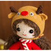 苏苏姐家圣诞玩偶套装娃娃手工礼物diy编织钩针毛线团制作材料包 商品缩略图1