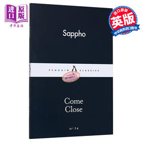【中商原版】LBS:  74 Come Close 英文原版 小黑书: 74 萨福：贴近 Sappho 世界经典名著