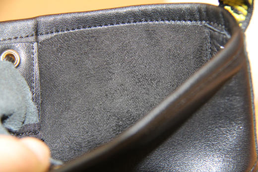 豪行秋款10353980马丁靴男高帮英伦风皮鞋中帮黑色单靴皮靴短靴子 商品图5