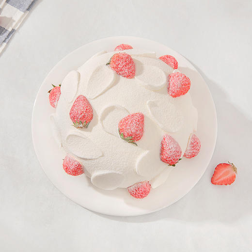 【草莓炸弹-网红爆款】1磅 鲜嫩多汁草莓搭配动物奶油绵密沁甜（赣州） 商品图2