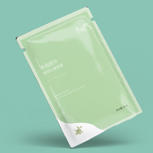 青梅酵主青梅精华焕颜水嫩面膜锁水贴片式透亮补水面膜 商品图2
