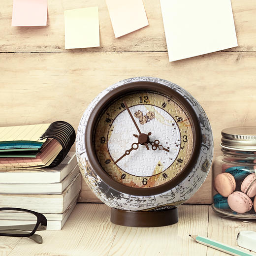 145片 桌面时钟拼图 塑料拼图 KC1070 手稿咖啡 商品图3