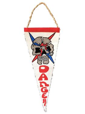 户外手工三角挂旗「DANGER」by TINGTING