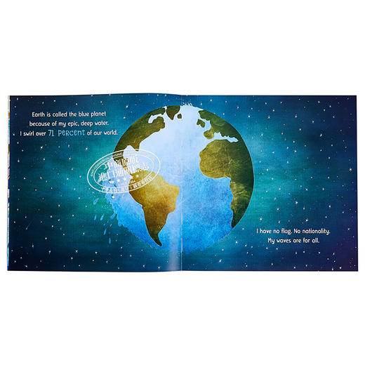 【中商原版】David Litchfield 宇宙元素的自白5册 OUR UNIVERSE SUN EARTH MOON OCEAN MARS 太阳地球月亮海洋火星儿童绘本 商品图4