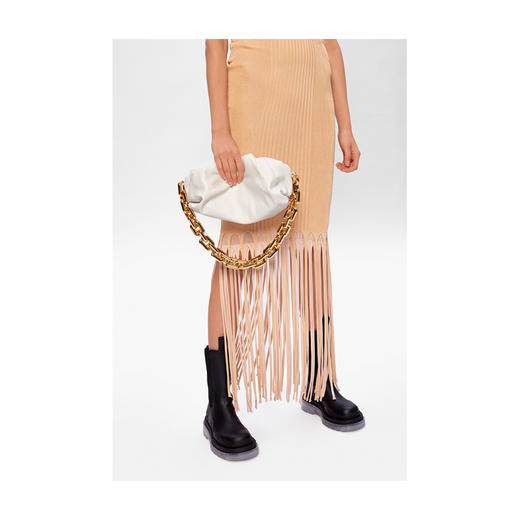 BOTTEGA VENETA 葆蝶家  CHAIN POUCH手拿包 女士单肩包 象牙白 620230 VCP40 9143 商品图1