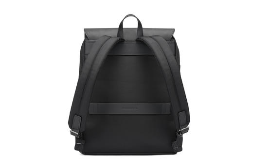 新秀丽商务时尚翻盖布配皮材质双肩包AH9 商品图3