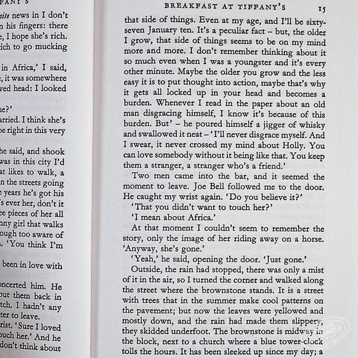 【中商原版】蒂凡尼的早餐 英文原版Truman Capote Breakfast At Tiffany's 商品图5