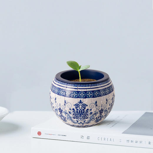 80片 盆栽拼图 塑料拼图 K1073 经典图腾 商品图2